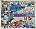Argentine Panorama magazine, published in 1910 as part of the Centennial's commemorations of May Revolution.