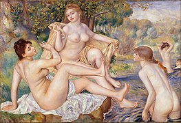 Pierre-Auguste Renoir, French - The Large Bathers - Google Art Project