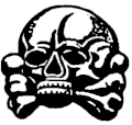 The traditional "Danziger" Totenkopf worn by the SS 1923-34