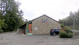 The town hall in Villeparois