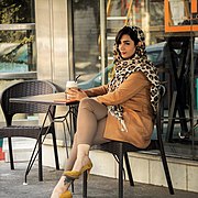 An Iranian woman in 2019