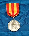 Kalmar Regiment Commemorative Medal in silver.