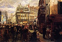 Weekday in Paris, 1869