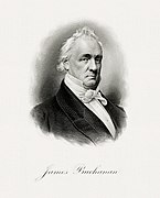 BUCHANAN, James-President (BEP engraved portrait)