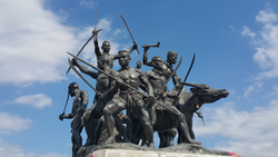 Monument of eleven leaders of Khai Bangrachan