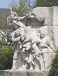 Statue commemorating the storming of the Bastille