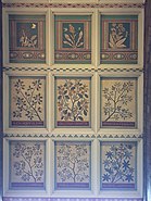Nine botanical panels