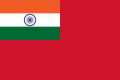 Handelsflagge von Indien