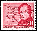 Briefmarke der Deutschen Post der DDR (1956) zum 100. Todestag
