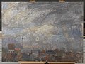 Die Dächer von Ostende (1884), Öl auf Leinwand, 157 × 209 cm, Königliches Museum der Schönen Künste, Antwerpen (WVZ T 270)