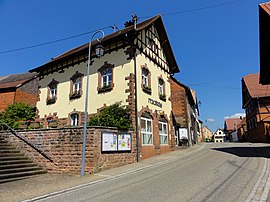 The town hall in Engwiller