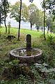 Fountain of Bonneville, all that remains of the village which was destroyed in 1301