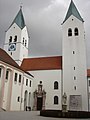 The co-seat of the Archdiocese of Munich and Freising is Cathedral of Our Lady’s Nativity, Sts. Corbinian, Lantpert, Nonnosus, and Sigismund.