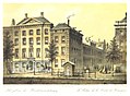 NHM head office building in Amsterdam, 1860, at Heerengracht 466