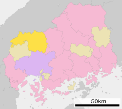 Location of Kitahiroshima