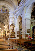 Interior of the Basilica
