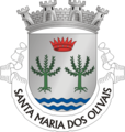 Coat of arms of Santa Maria dos Olivais, Lisbon (Portugal) featuring an Eastern crown