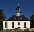 Kirche (mit Ausstattung) und Kirchhofsmauer