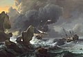 Schiffe in Gefahr vor einer felsigen Küste, 1661, National Gallery of Art