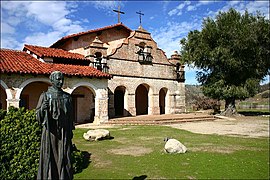 Mission San Antonio de Padua, located northwest of Jolon.
