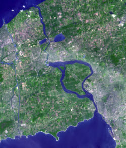 Niagara Frontier from space