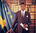 Image 51Patrice Lumumba, first democratically elected Prime Minister of the Congo-Léopoldville, was murdered by Belgian-supported Katangan separatists in 1961. (from Democratic Republic of the Congo)