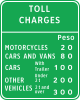 Toll charges
