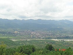 Aerial View of Pinlaung