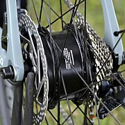 Brushless DC electric motor (BLDC) bicycle hub motor
