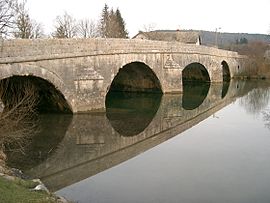 The 18th-century bridge
