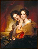 The Sisters (Eleanor and Rosalba Peale) (1826)