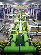 Reverse osmosis (RO) desalination plant in Barcelona, Spain