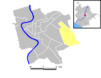Position of the rione within the center of the city