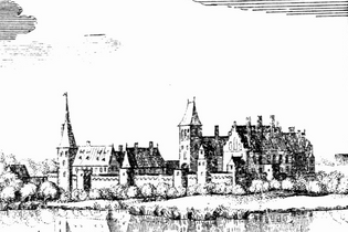 Burg Ruppin (um 1650)
