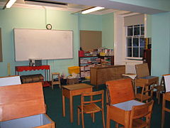 A classroom at SMH, 2003