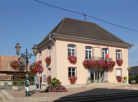 The town hall in Schœnau