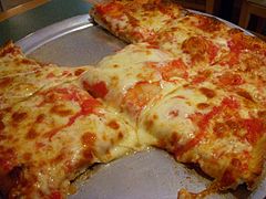 Sicilian pizza in New York