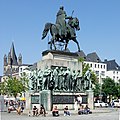 Reiterstandbild in Köln