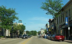 Downtown Sun Prairie in June 2007