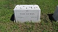 Ted Lewis gravemarker.