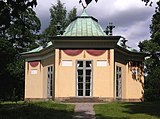 The Turkish pavilion, designed by Piper, in Haga park