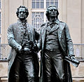 Johann Wolfgang von Goethe und Friedrich Schiller