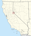 Location of Woodfords Community in California