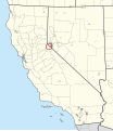 Location of Woodfords Community in California