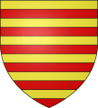 Coat of aarms of the counts of Grandpré, related to the counts of Luxembourg and those of Esch.