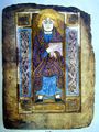 John, Book of Mulling, late 8th-century Insular pocket gospel books, with the portraits as the only whole page illumination.