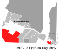 Location of Lac-Ministuk