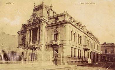 Beaux Arts aka Eclectic - Ionel Pleșia House, Craiova, by Paul Louis Albert Galeron, 1890-1892