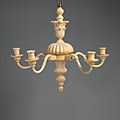 Ivory chandelier, late 18th-century, possibly Indian