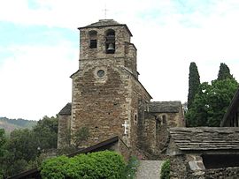 The church of Peyremale